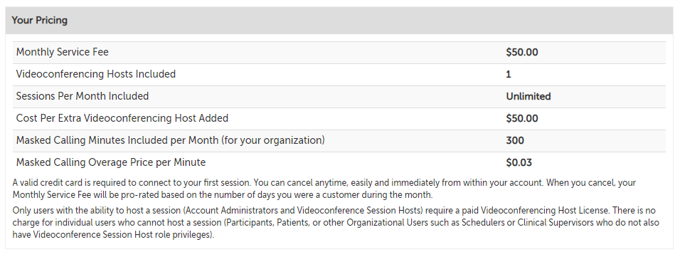 Unlimited account pricing