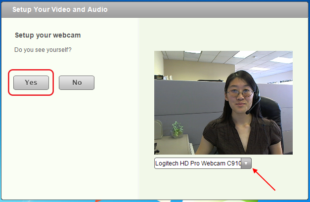 Screencap showing what the camera calibration window looks like